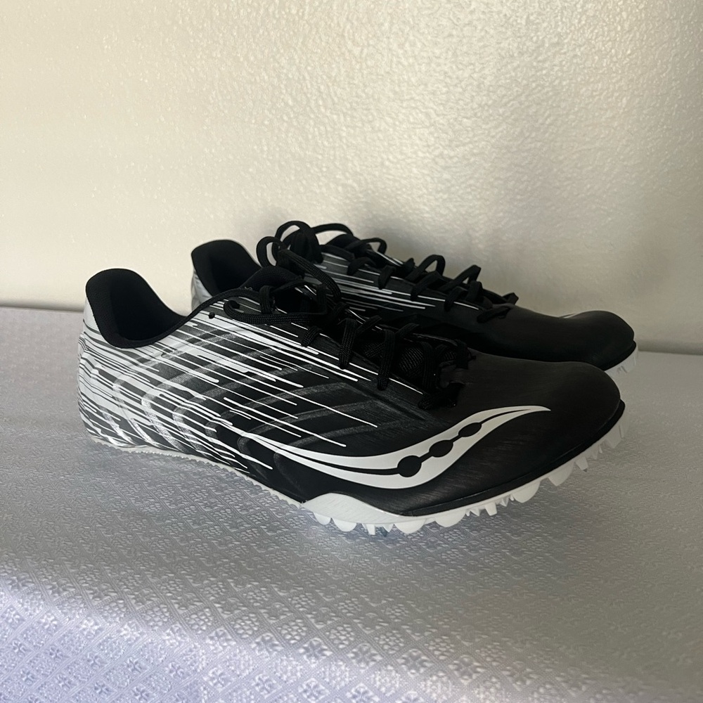 Saucony Black and White Athletic Shoes